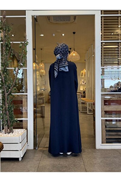 NS Moda Tesettür Efsun Set Navy Blue-Model 541