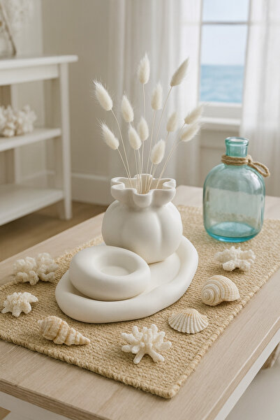 Studio 3 balloon vase gift set. cloud vase tealiht candle holder,cloud tray
