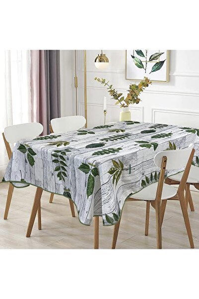 OEM Decorative Tablecloth, Mercury Textil, Waterproof, Leaves, 140x140cm