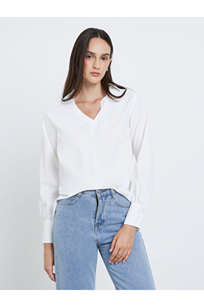 Styli Solid Long Sleeve Regular Fit Shirt