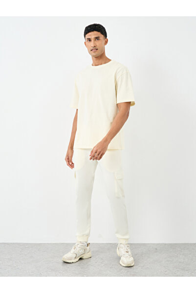 Styli Men Oversized Botanical Graphic Print T-Shirt