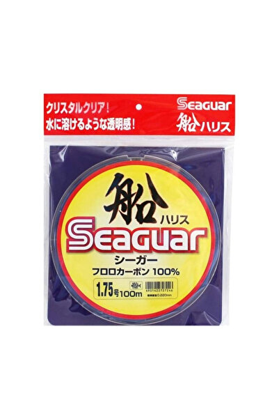 seaguar خيط صيد فون هاريسو 100% فلوروكربون 100 متر 0.405 مم.