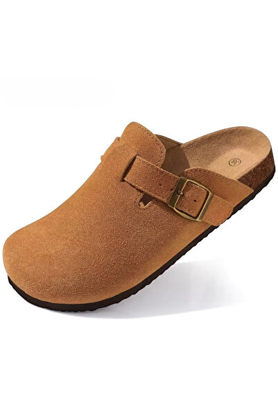 Dilesa Taba Premium Suede Slippers