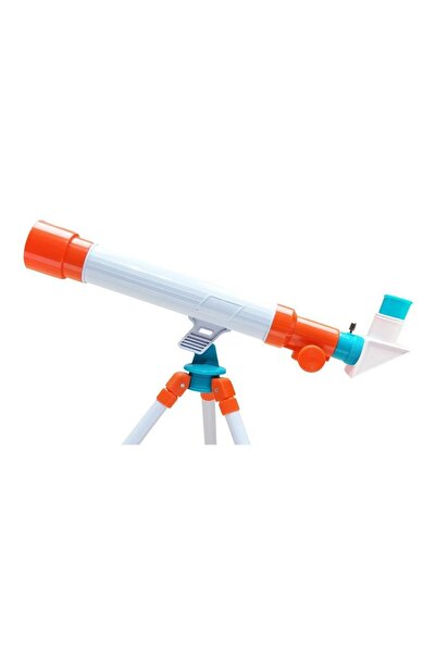 PopŞeker تلسكوب فلكي للمبتدئين للأطفال مقاس 30 مم مع حامل ثلاثي القوائم