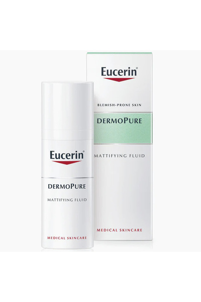 Eucerin سائل ديرموبيور للتحكم في الزيوت ومزيل اللمعان - 50 مل