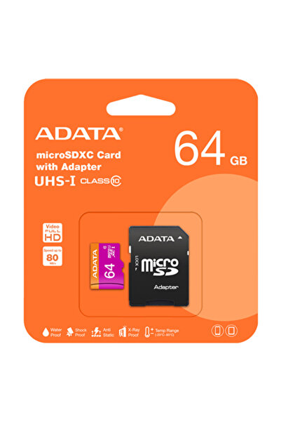 Adata MICRO SDXC CLASS 10 64GB