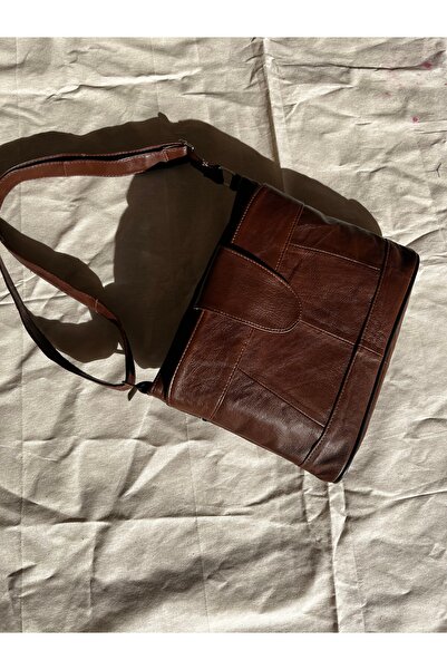 UMAY ATÖLYE حقيبة يد من الجلد الطبيعي من Umay Heritage