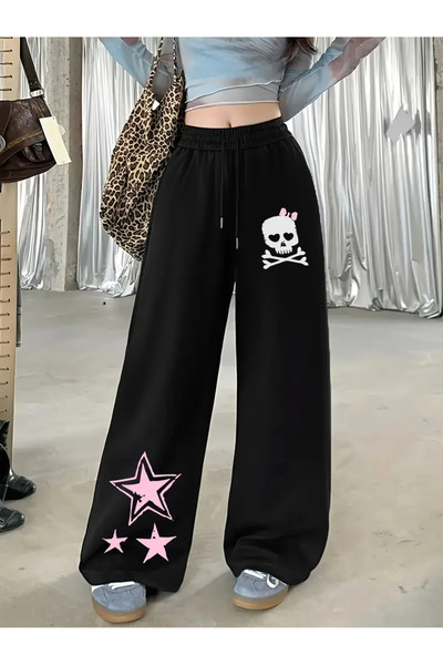 Toum بدلة رياضية فضفاضة مطبوعة للجنسين من Street Style