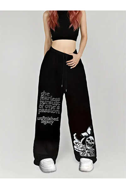 Toum بدلة رياضية فضفاضة مطبوعة للجنسين من Street Style