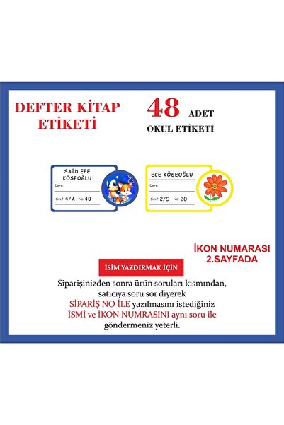 Sezon Defter Kitap Etiketi
