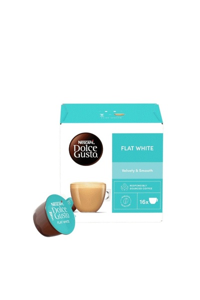 NESCAFÉ دولتشي جوستو فلات وايت، 16 كبسولة
