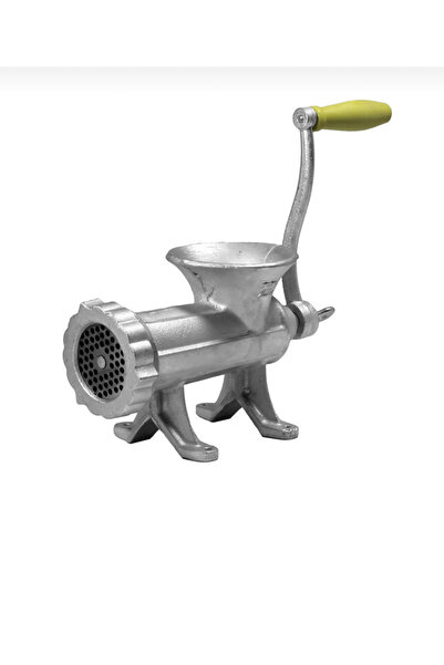 abnturk Ultra Lüks Metal Döküm Çelik Manuel Kollu Et Kıyma Makinesi