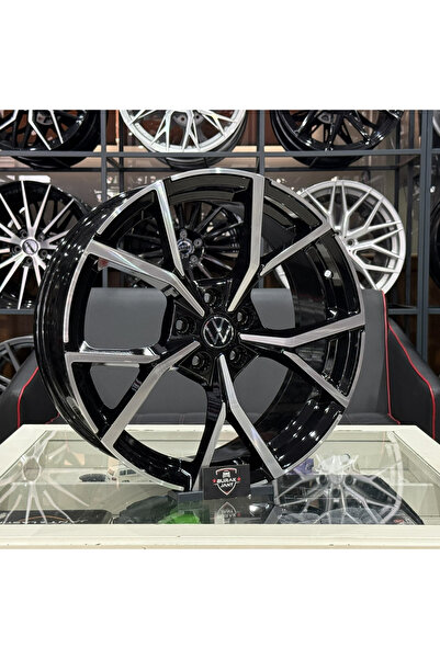AGT 19 İNÇ 5X112 VW GOLF BLACK DİAMOND R LİNE JANT MODELİ (4ADET)