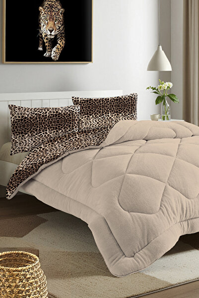 EVA Patterned Double Welsoft Quilt +2 Pillowcases 50X70Cm / Double-Sided, Modern Design