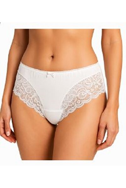 Belinay Women'S, Lace Waist 4-Piece Panties, White