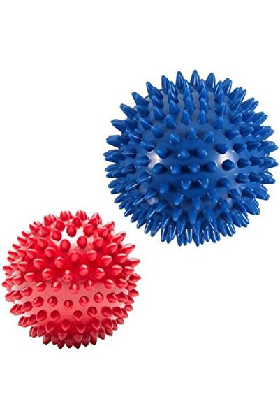 Al Rayyan Sports مجموعة VORNNEX من كرتين للتدليك - أزرق وأحمر