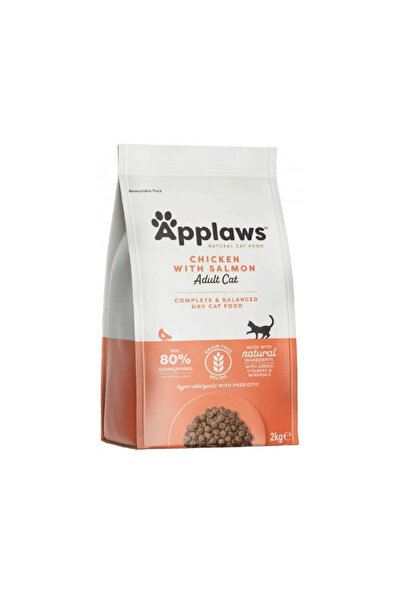 Applaws ابلاوز طعام جاف للقطط البالغة دجاج مع سلمون 2 كيلو