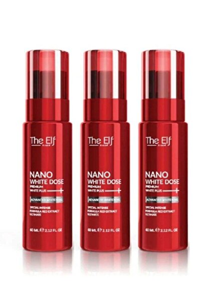 The elf سيروم نانو وايت دوز بريميوم وايت بلس، 60 مل - 3 قطع