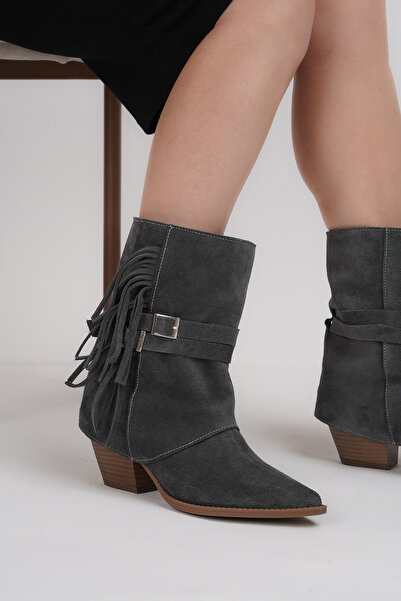 Bej Ayakkabı PERA %100 DERİ BOT