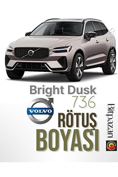 Flea Market Volvo 736 Bright Dusk, Xc90, Xc60, Xc40, S90, S60, V90, V60 Original Touch-Up Paint