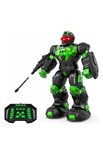 STEMTRON Programlanabilir Uzaktan Kumandalı Robot - Yeşil
