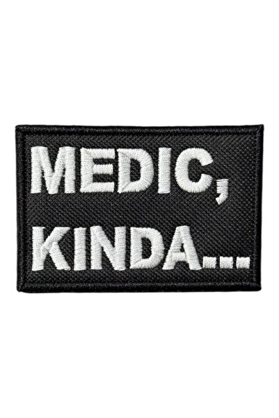 Ex Patch Medic Kinda Komik Moral Nakış Patch - 8x5 cm