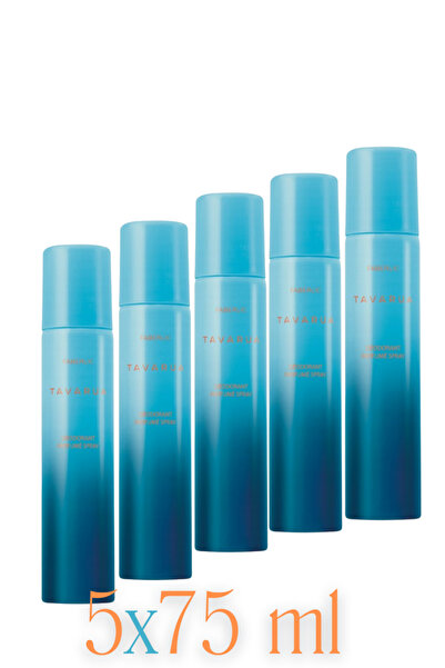 Faberlic 5*75 ml/Kadınlar Için Parfümlü Deodorant Sprey Tavarua
