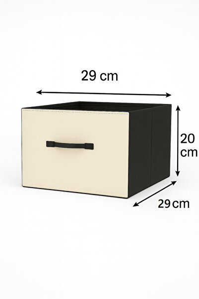 moniev 4 Çekmeceli Şifonyer Yatak Odası Düzenleyici Çocuk 0dası Organizer Deri Çekmeceli Oyuncak Dolabı