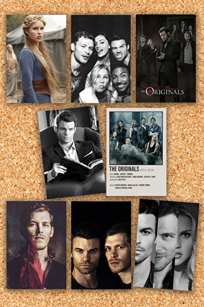 Pankart Evi The Originals Themed 8-Piece Board Card Set