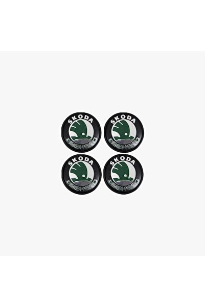 LinePartsBim Set 4 capace roți 65mm compatibile Skoda/jantă de schimb din ali...