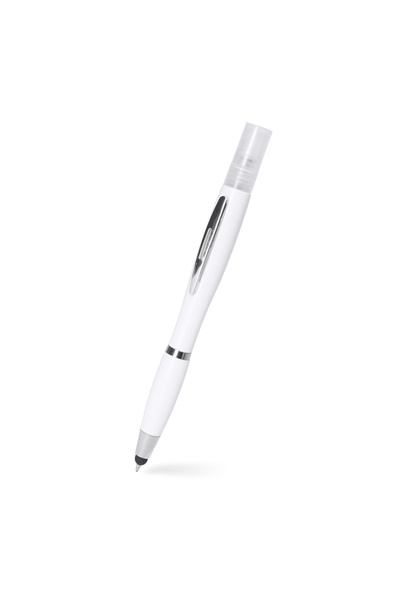 ROLY Multifunctional antibacterial pen with refillable sprayer and tactile indicator