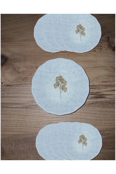 Porland Çisem 12-Piece Tea Plate Set
