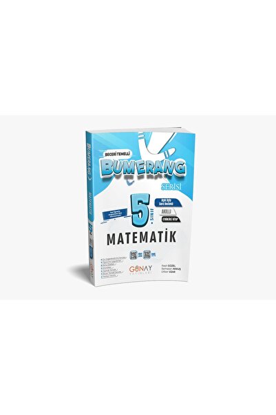Günay Yayınları 2025-2026 Müfredat 5.SINIF BUMERANG ETKINLIKLI MATEMATIK