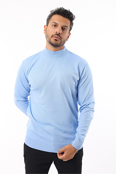 Rodrigo Men's Non-Pilling Standard Fit Half Turtleneck Knit Sweater