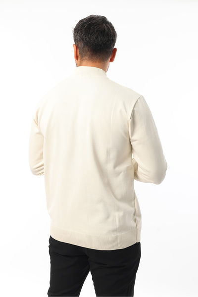 Rodrigo Men's Non-Pilling Standard Fit Half Turtleneck Knit Sweater