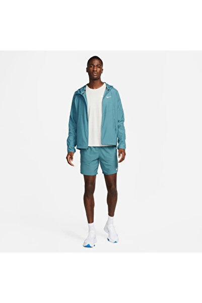Nike Чоловічі бігові шорти Stride Dri-FIT 18 см (приблизно) з підкладкою Mavi Erkek Şort