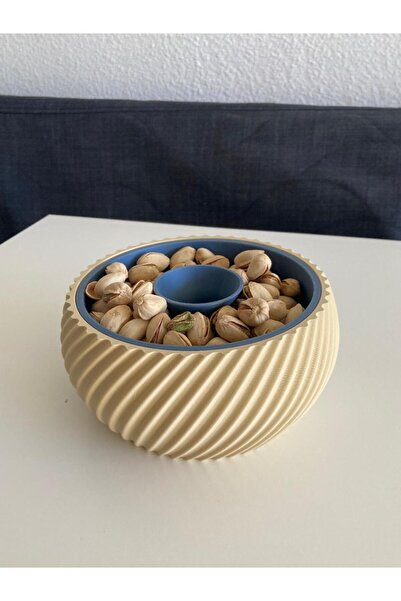 SS 3D MODELLEME وعاء عملي لتناول البندق واللوز، وعاء للفول السوداني، وعاء للب...