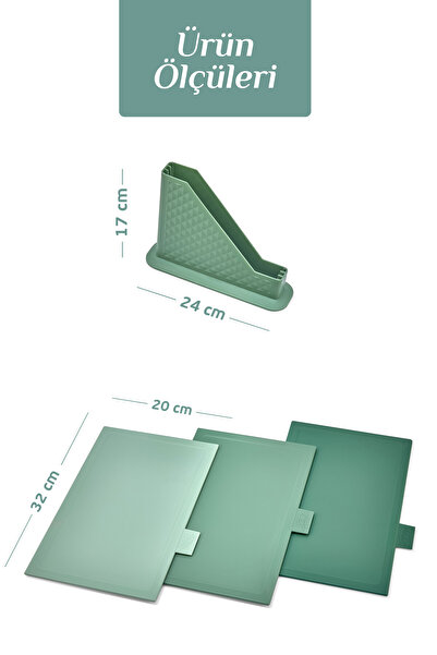 MOİ 9-Piece Kitchen Prep Set - Cutting Board with Upright Stand, Mixing Bowl, Strainer, Lemon Squeezer