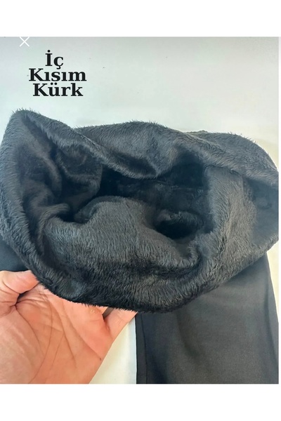 YOYYO Yüksel Bel Іçi Повністю плюшеві шовні лосини Зимові лосини Флісові лосини