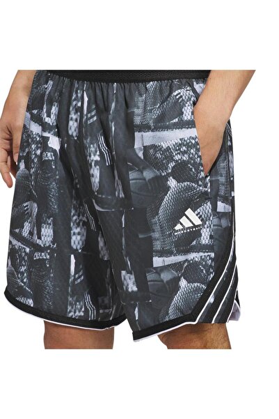adidas Men's White Shorts Crazylite Aop 5 Jn2460