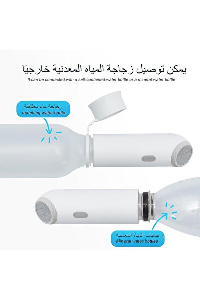 Other شطاف محمول للسفر شطاف صغير قابل لإعادة الشحن عبر USB، بخاخ ضغط قابل للتعديل للسفر