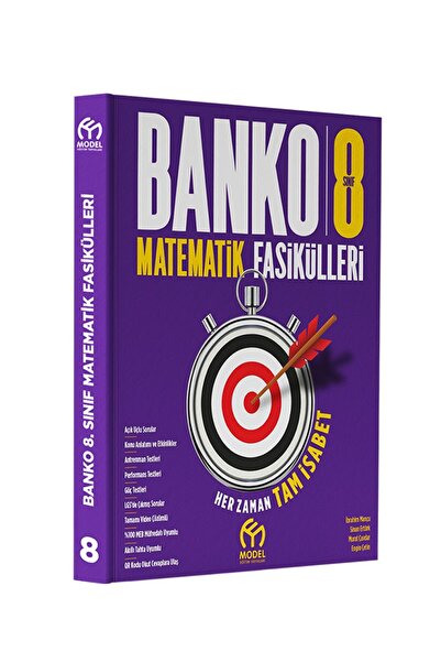 Model Eğitim Yayınları BANKO 8.SINIF MATEMATİK FASİKÜLLERİ