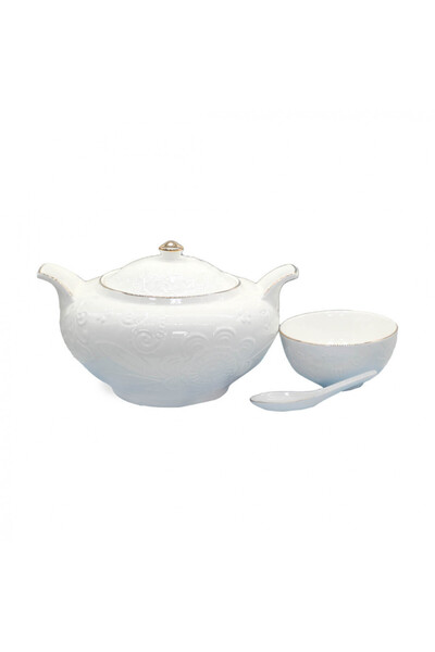 Generica 14-Piece Porcelain Soup Set