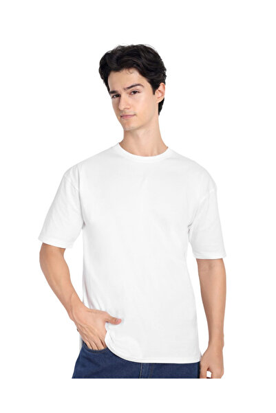 AWESOME STYLE GIFTS Flashpoint Oversized Tee - WHITE