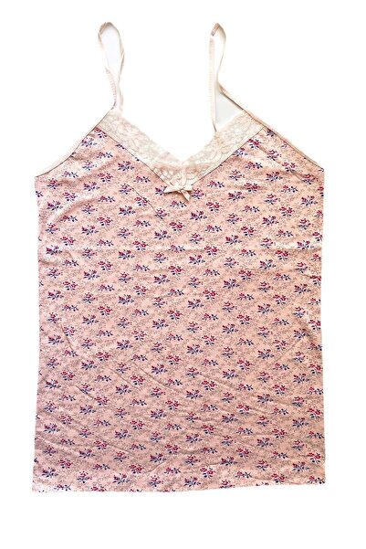 shopwave Women's Strappy Patterned Athlete Lacy Cotton Combed Cotton D10