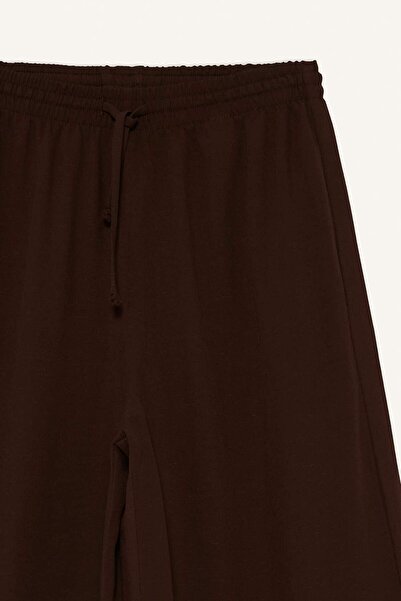 DeFacto Wide Leg High Waist Linen Blend Pants E0127Ax25Au