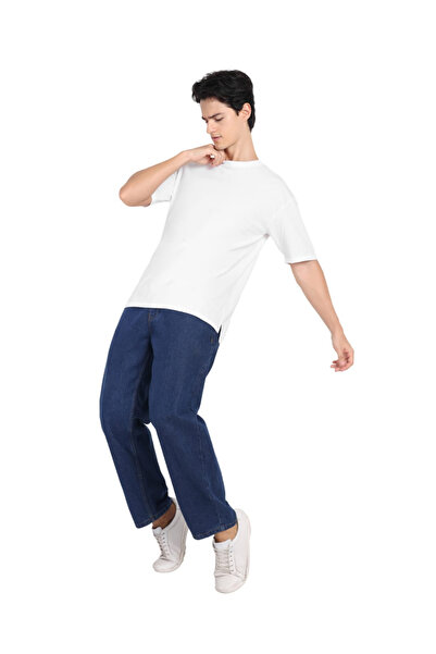 AWESOME STYLE GIFTS Flashpoint Oversized Tee - WHITE
