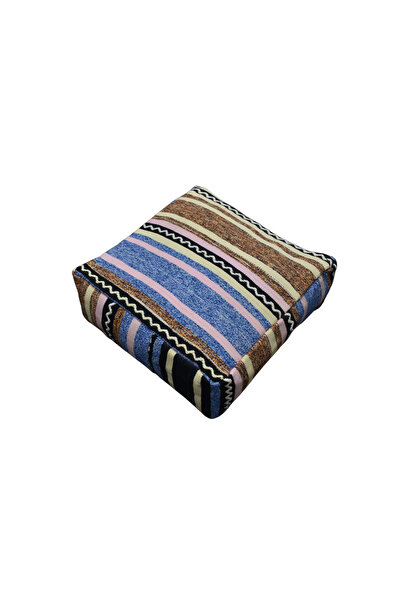 Zehra Abla Halı وسادة زاوية مزخرفة جديدة منسوجة يدويًا، غطاء وسادة، سجادة 6222