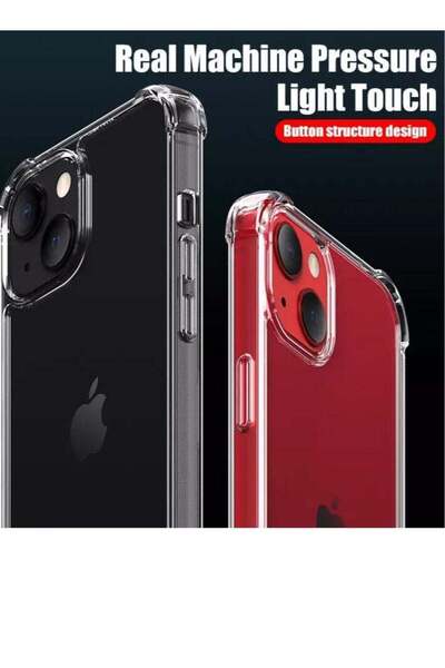 Generic Gorilla transparent case supported on the sides for iPhone 13mini