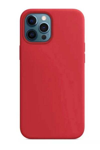 Generic Flexible and modern silicone case for iPhone 13Pro red color